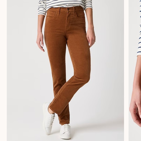 J. Crew Light Vintage Straight Corduroy Trousers - Picture 1 of 6